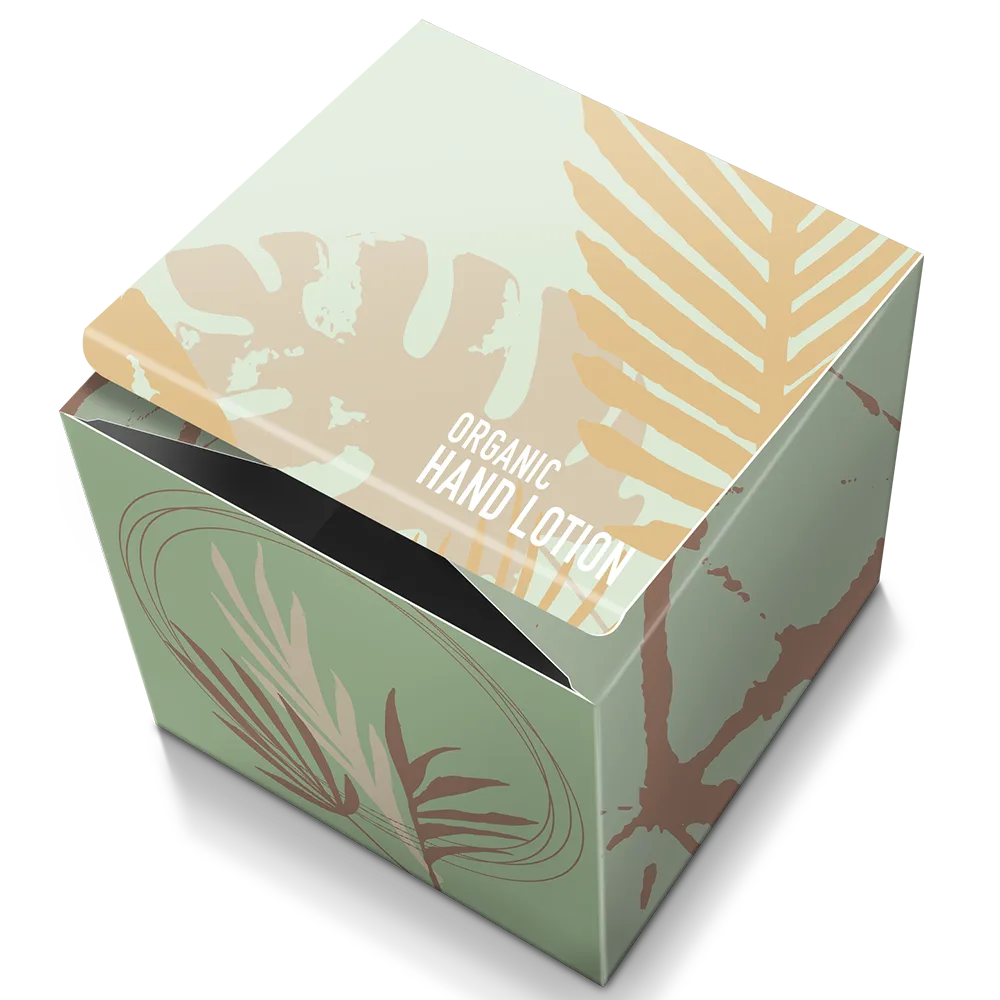 Sample custom printed packaging box by RB Printing & Marketing