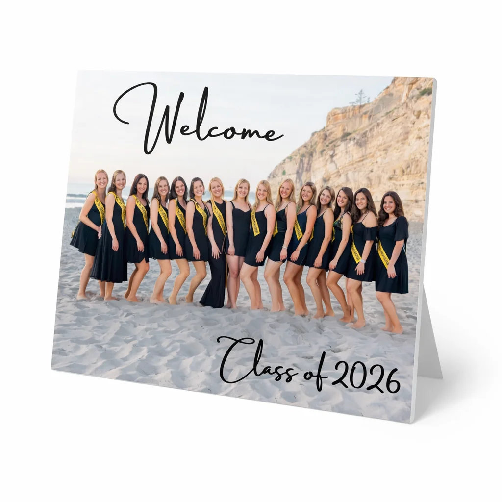 Sample foam core sign printed by RB Printing & Marketing